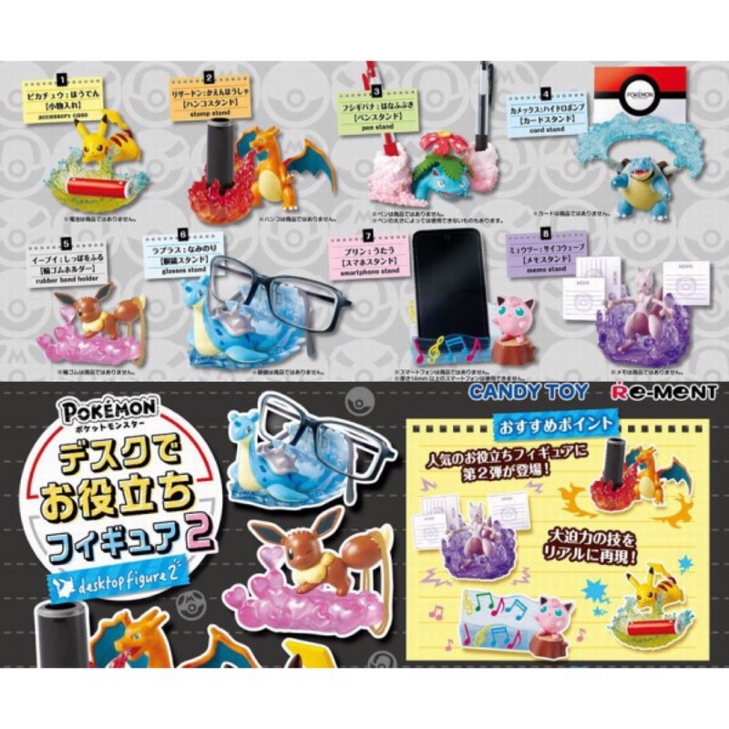 Re-Ment Pokémon Desktop figure 2