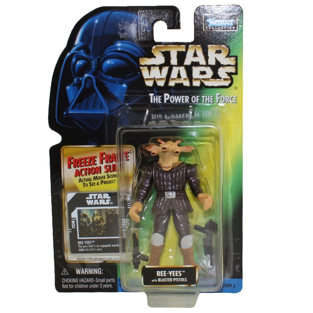 Star Wars The Power Of The Force Ree-Yees With Blaster Pistols