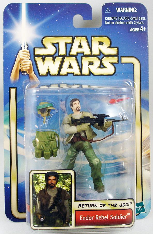 Star Wars Saga Collection Endor Rebel Soldier (Boite Abimée)