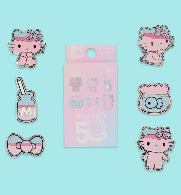 Blind Box Pin's Hello Kitty 50TH Anniversary