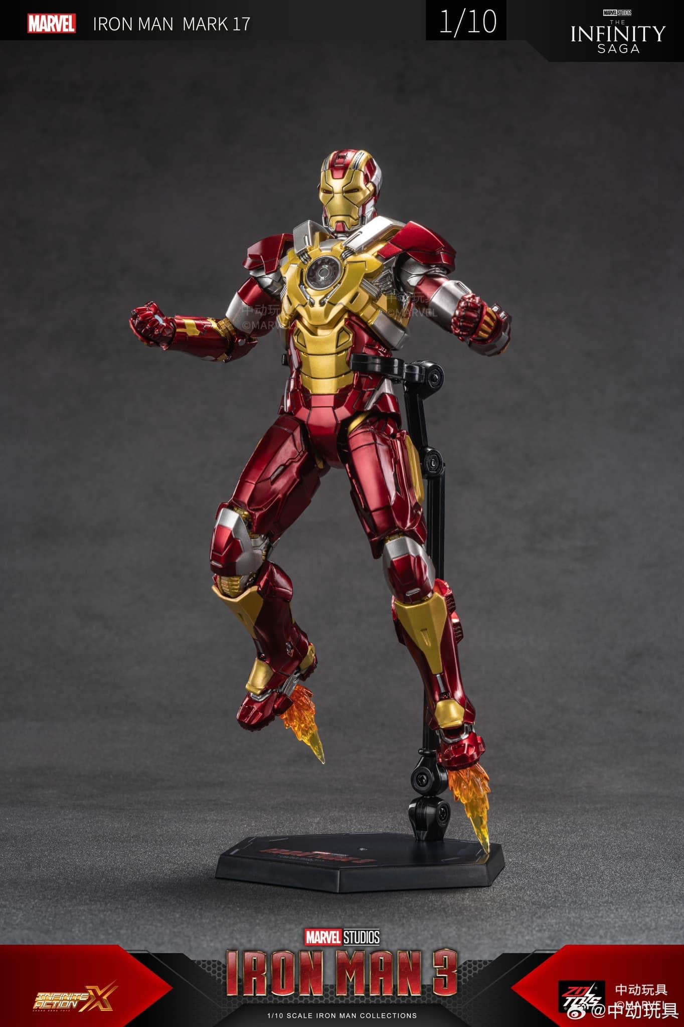 ZD Toys Iron Man Mark 17 Heartbreaker