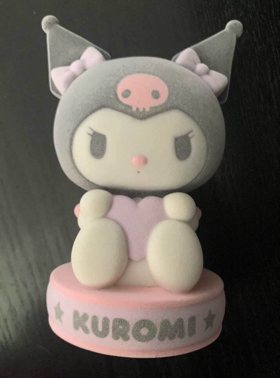 Coin Banks Sanrio Original Kuromi Flocked