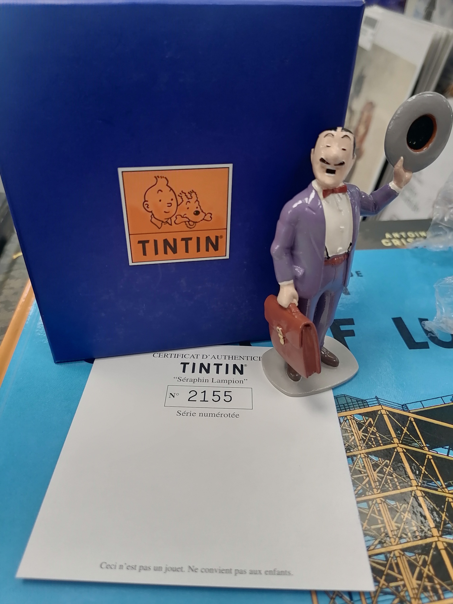 FIGURINE PIXI TINTIN SERAPHIN LAMPION