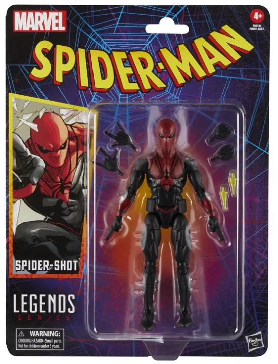 Marvel Legends Spider-shot