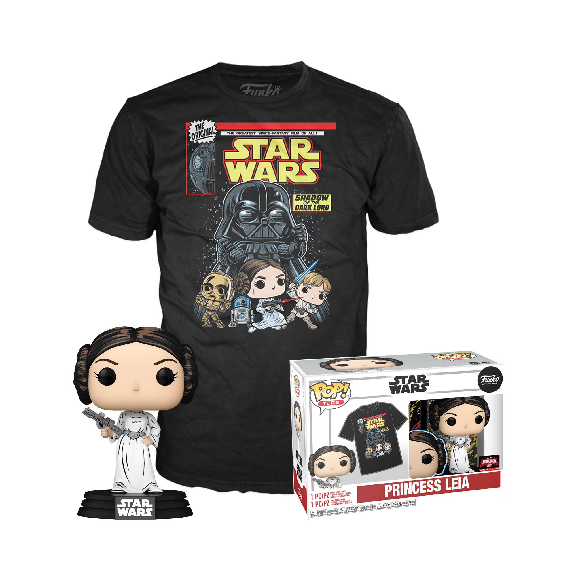 Funko Tees Princess Leia 682 Size M