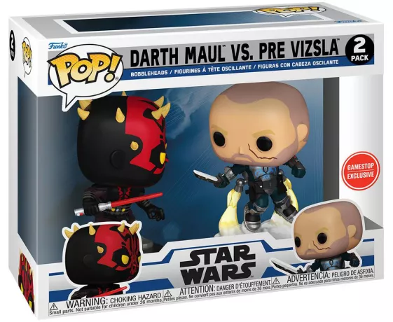 2-Pack Darth Maul Vs. Pre Vizsla