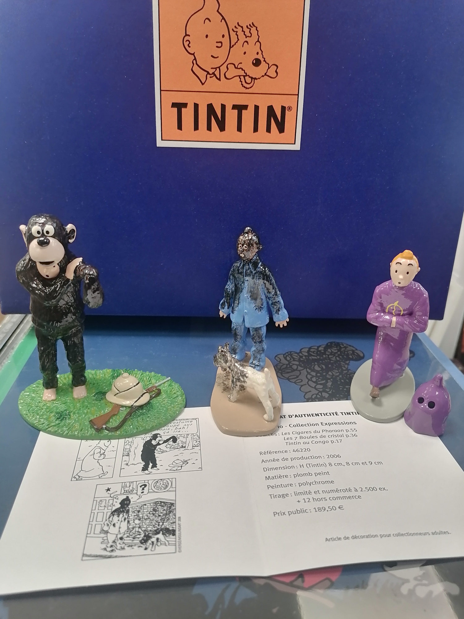 FIGURINES PIXI TINTIN