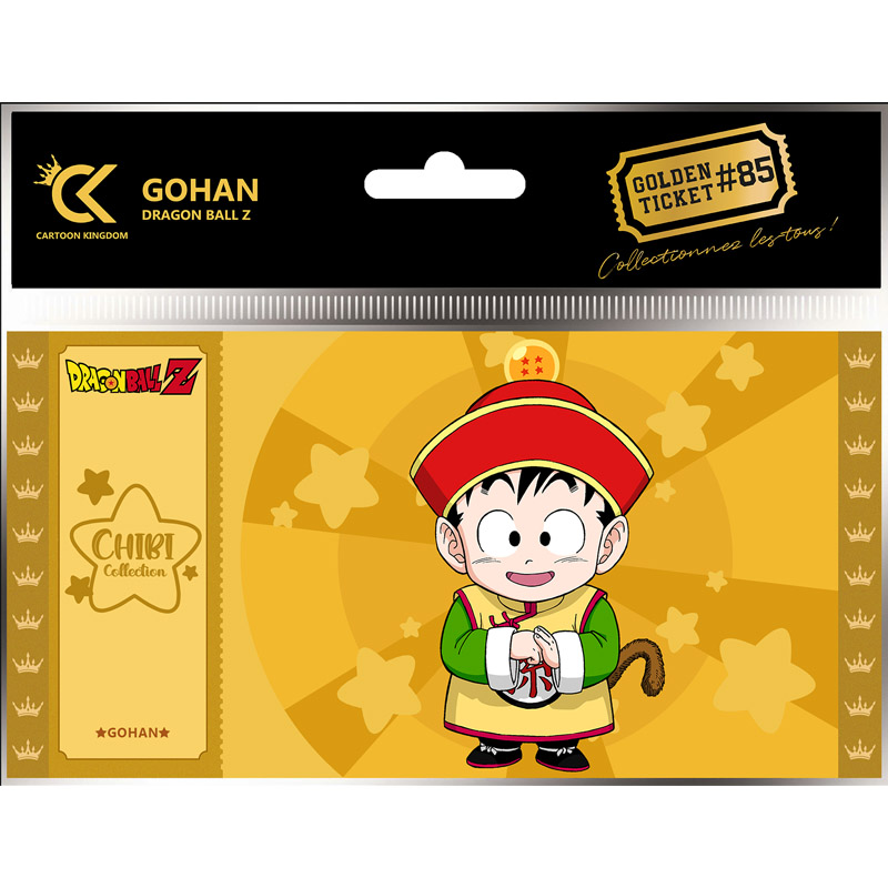 Golden Ticket Dragon Ball Z Chibi Gohan