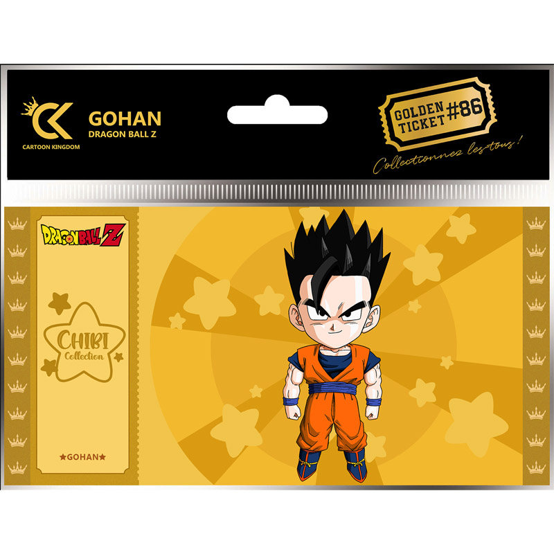 Golden Ticket Dragon Ball Z Chibi Gohan