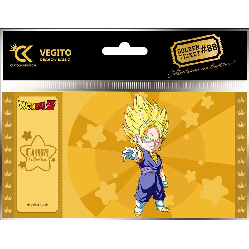 Golden Ticket Dragon Ball Z Chibi Vegito