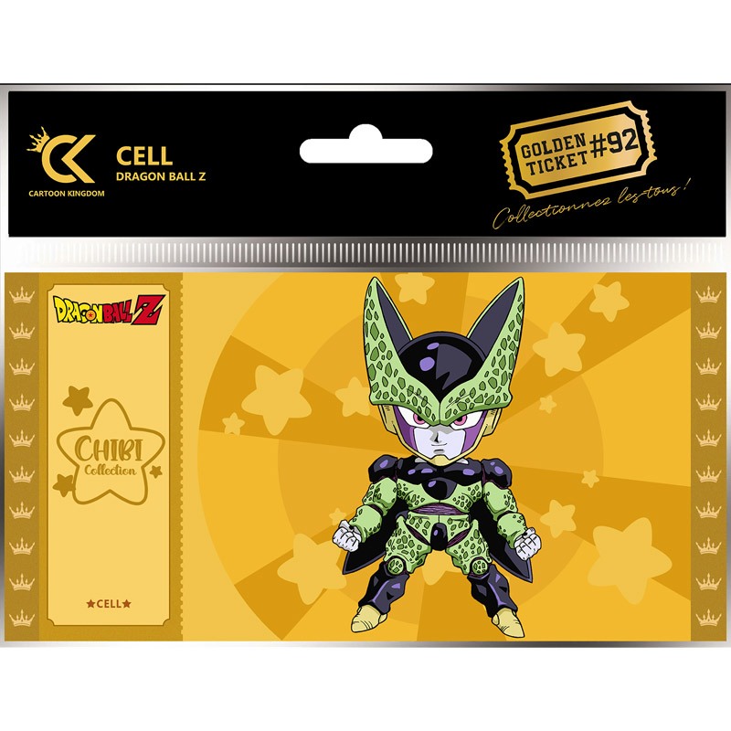 Golden Ticket Dragon Ball Z Chibi Cell