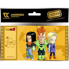 Golden Ticket Dragon Ball Z Chibi Androids