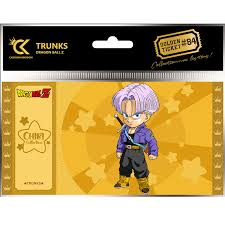 Golden Ticket Dragon Ball Z Chibi Trunks