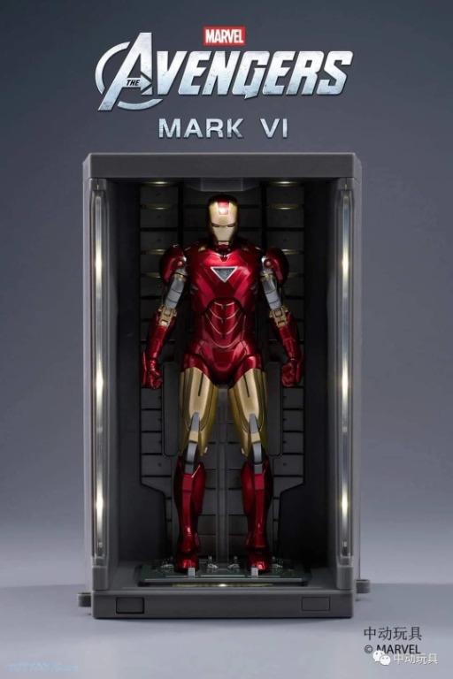 ZD Toys Iron Man Hall Of Armor Set-Mark 6