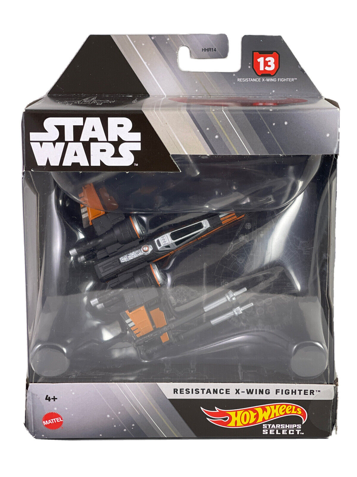 Hot Wheels Resistance X-Wing Starfighter