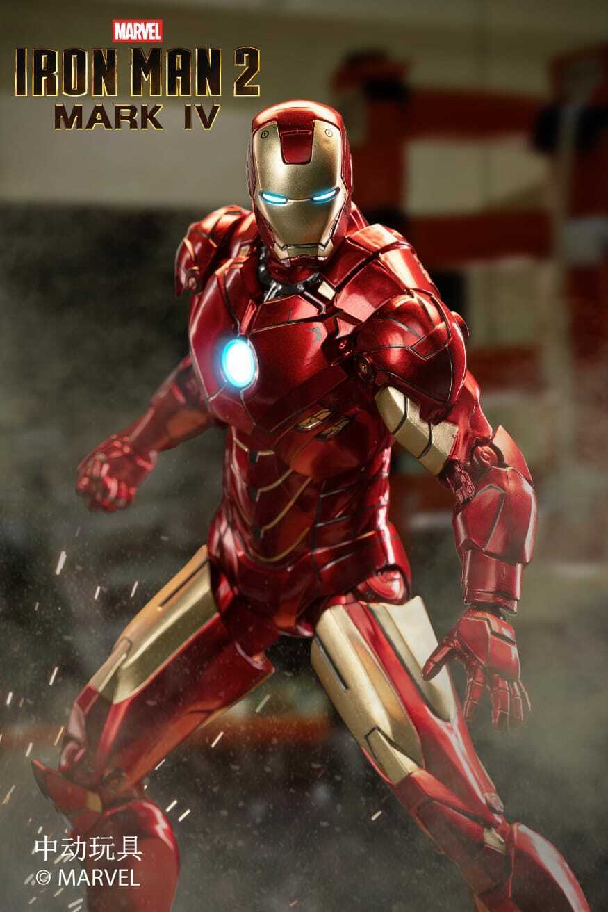 ZD Toys Iron Man Mark 4 Luminous Version