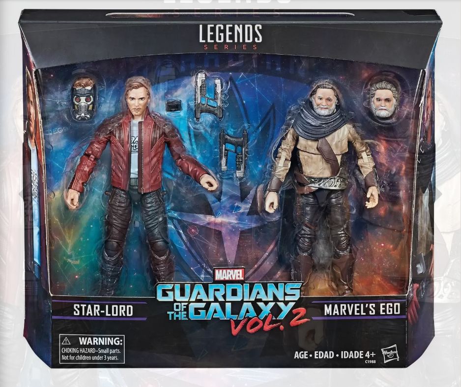 Marvel Legends Star-Lord & Ego 2-Pack