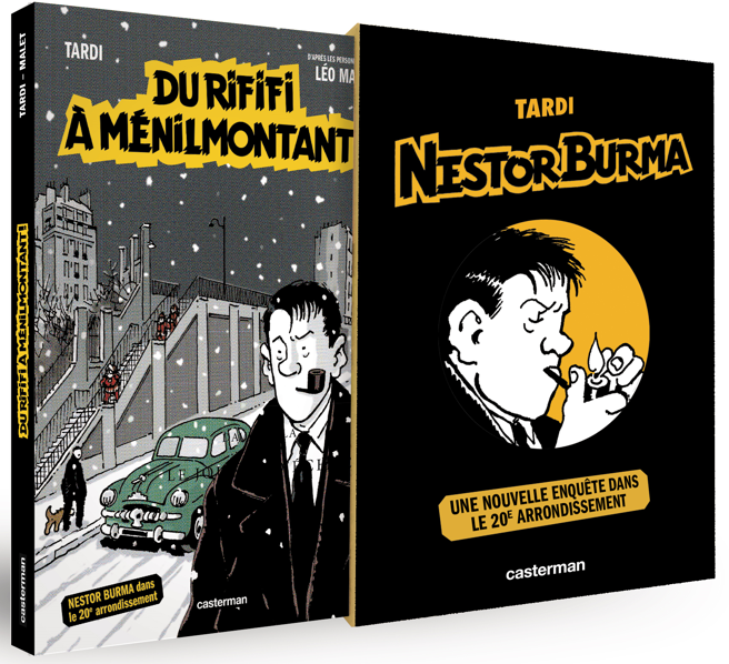 NESTOR BURMA T14 - DU RIFIFI A MENILMONTANT ! (ETUI CANAL BD + T14 SANS EAN + PORTFOLIO)