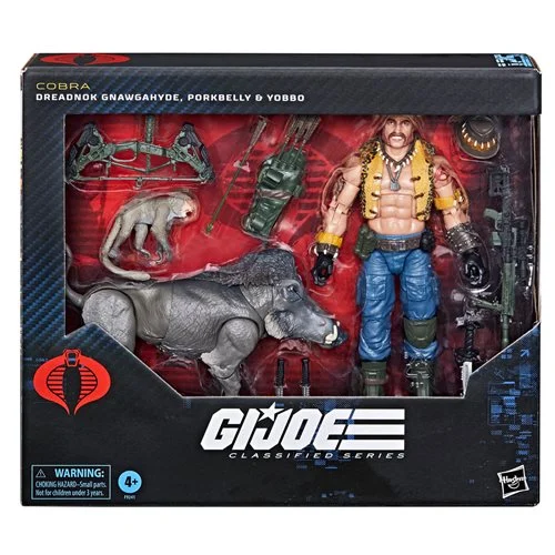 G.I. Joe Classified Series Dreadnok Gnawgahyde And Pets Porkbelly & Yobbo #125