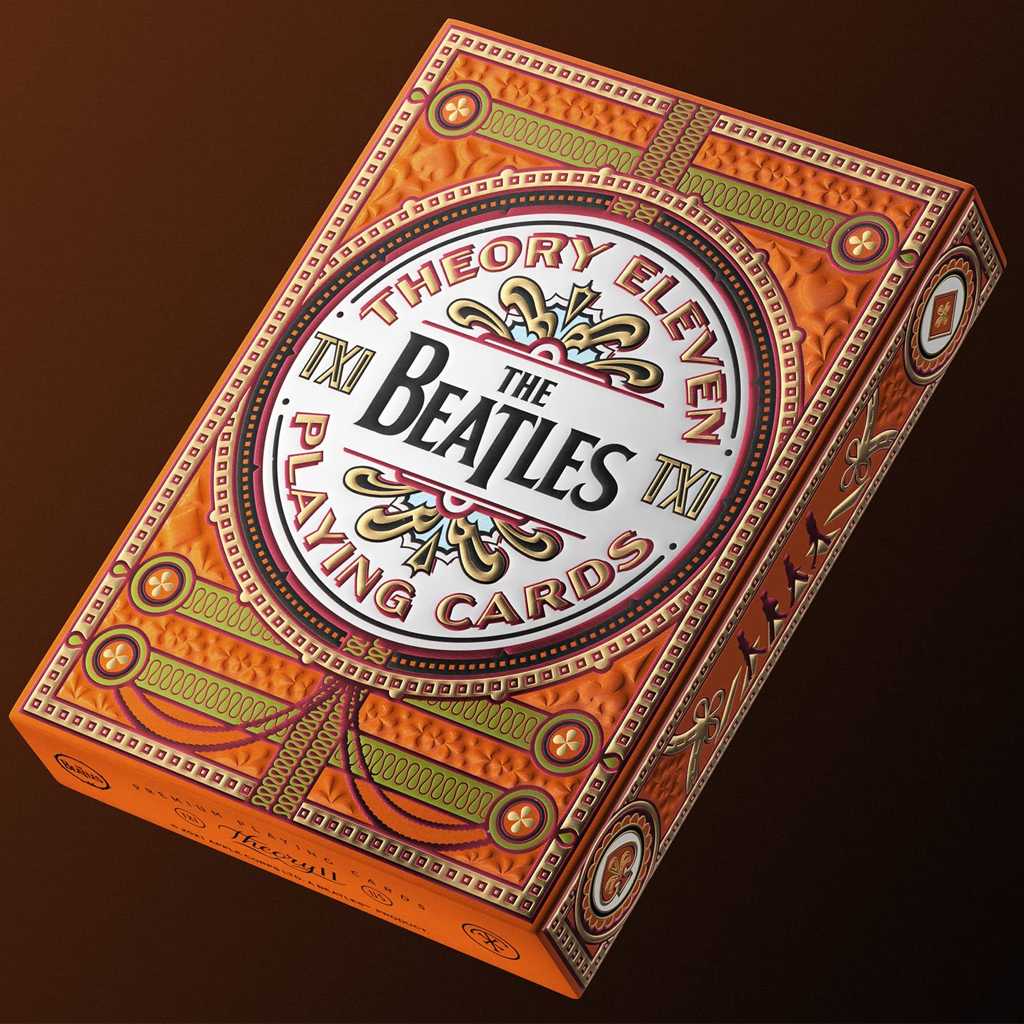 Premium Playing Cards The Beatles Orange