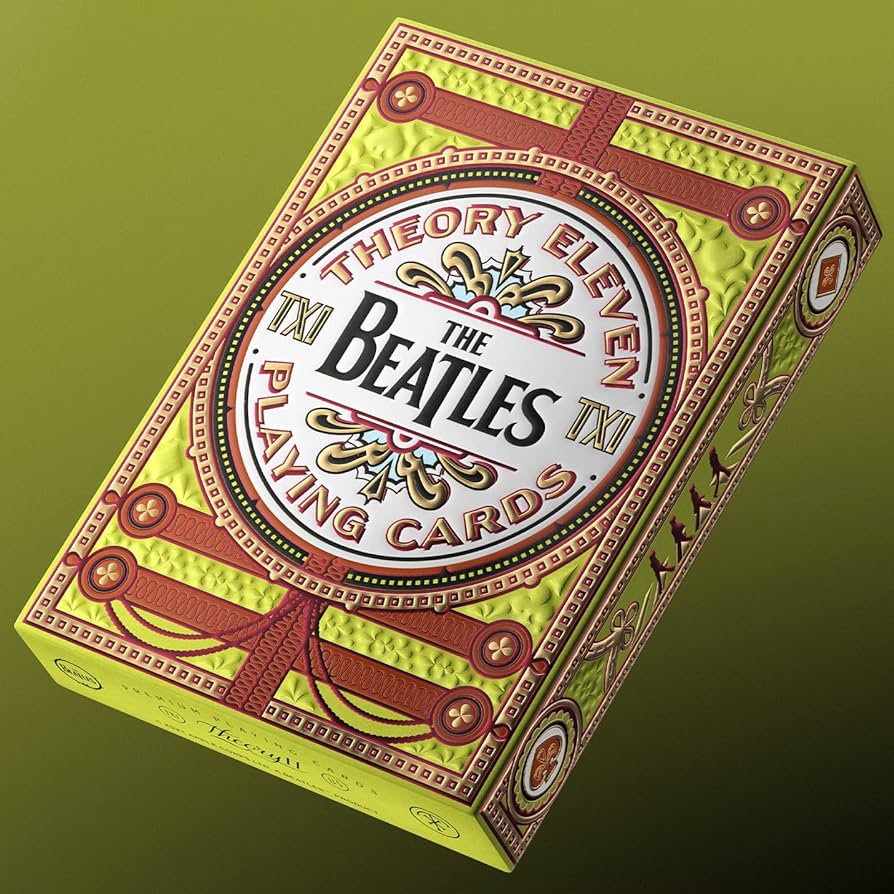 Premium Playing Cards The Beatles Green