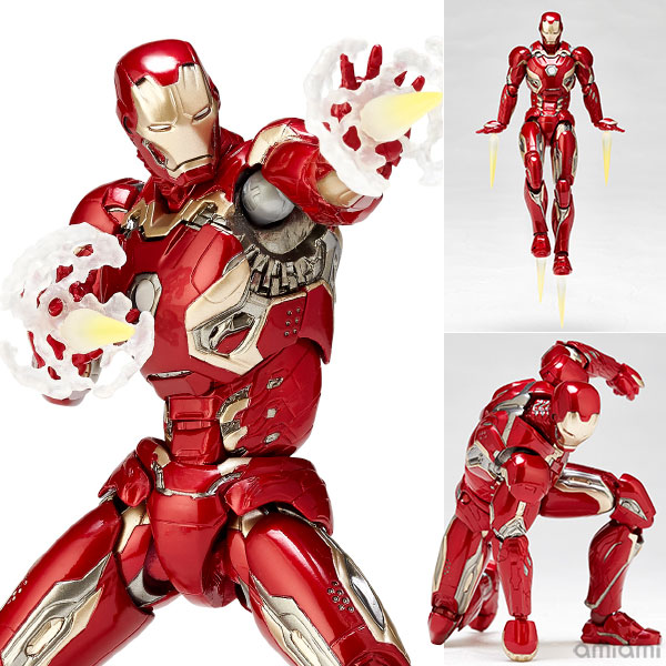 Movie Revo Series Revoltech Iron Man Mark 45