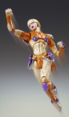 Super Action Figure Jojo's Bizarre Adventure Gold Experience