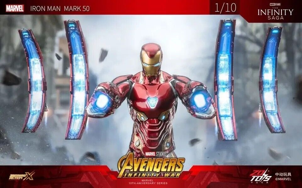 ZD Toy Avengers Infinity War Iron Man Mark L