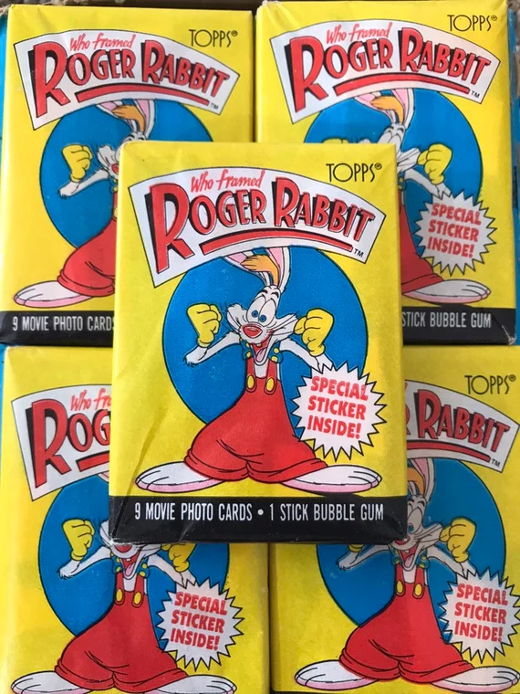 Topps Who framed Roger Rabbit (1987)