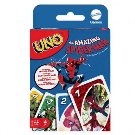 Uno Card Game Spider-Man