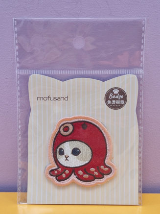 Sticker Brodé Mofusand Squid Cat