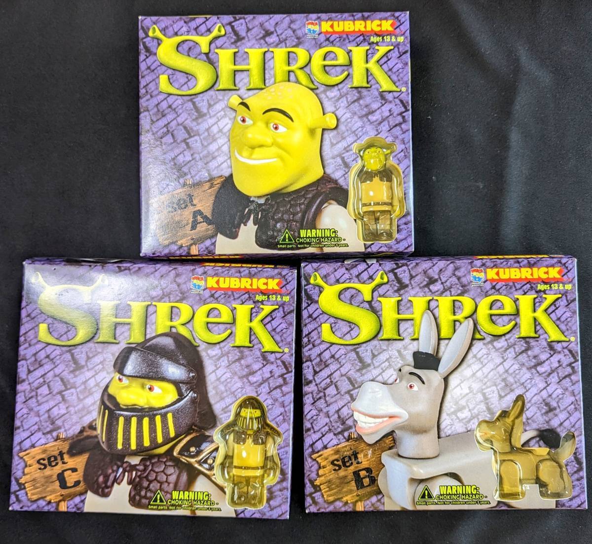 Bundle Kubrick Shrek Set