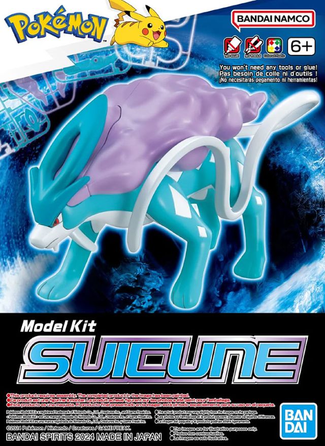 Pokemon Suicune Model Kit - Entry Grade