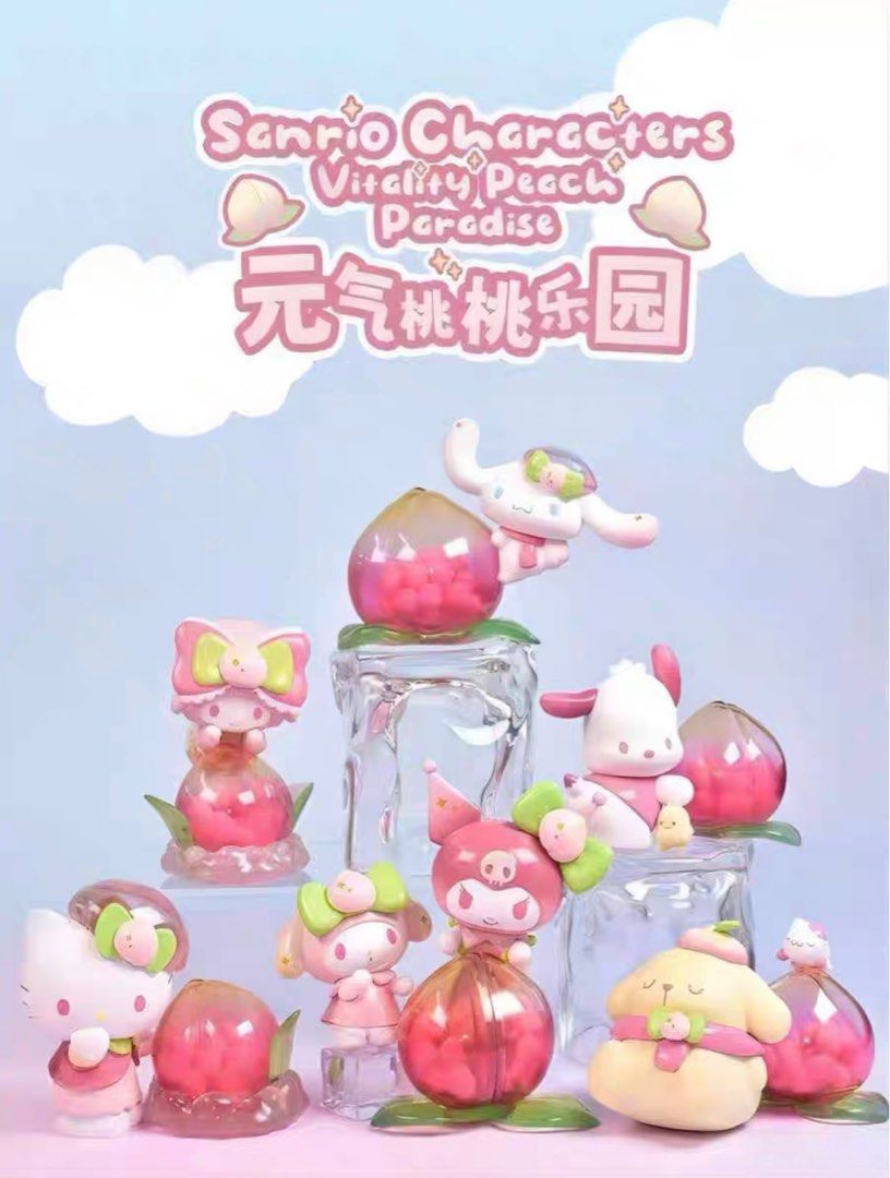 TOP TOY x Sanrio Characters Vitality Peach Paradise