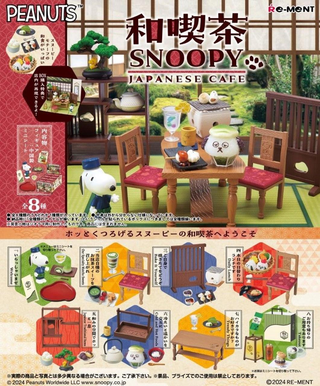 Re-Ment Snoopy Japanese Cafe