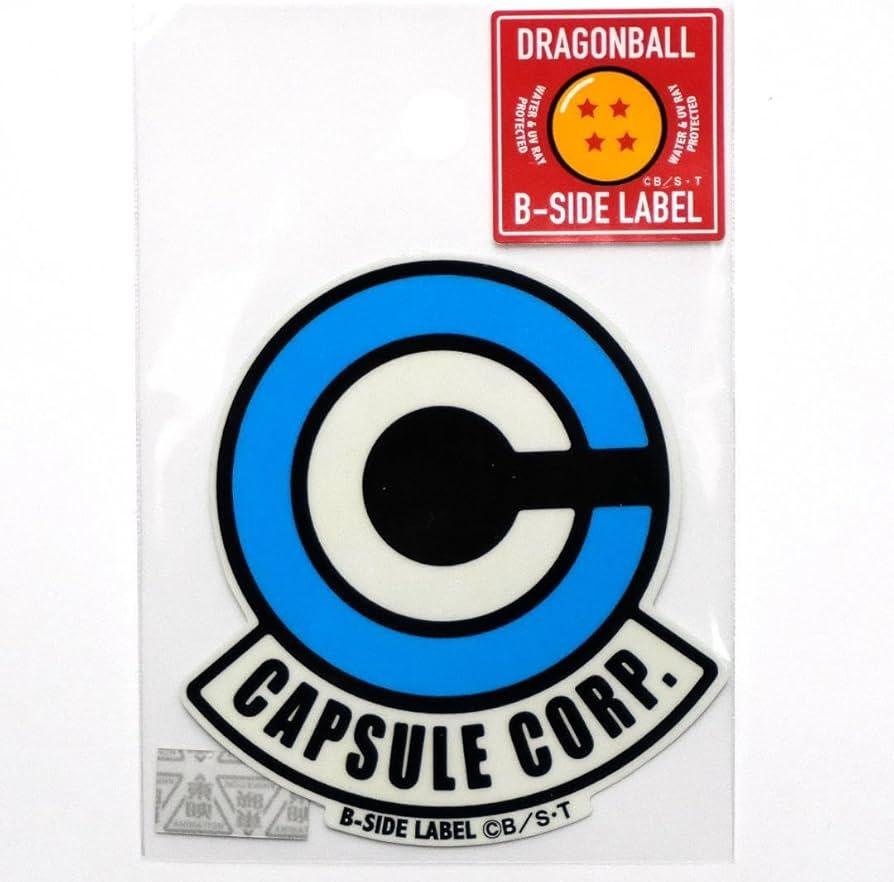 Capsule Corp Logo Sticker