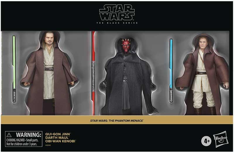 Black Series 3-Pack Qui-Gon Jinn / Darth Maul / Obi-Wan Kenobi