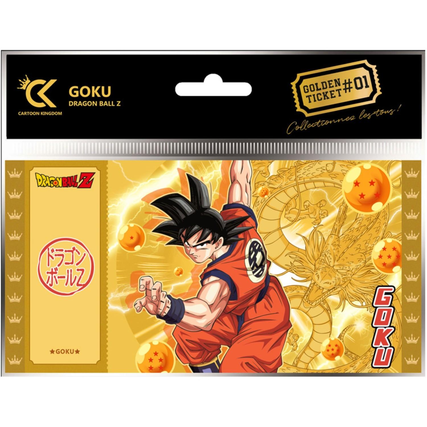 Golden Ticket Dragon Ball Z Goku