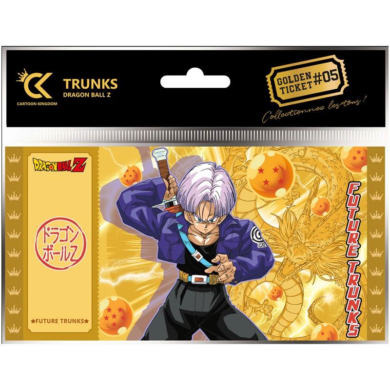 GOLDEN TICKET Dragon Ball Z Trunks