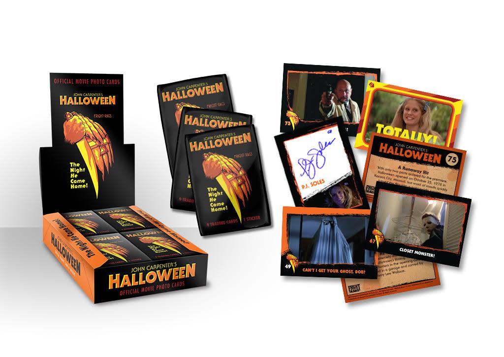 Halloween Fright-Rags Trading Cards