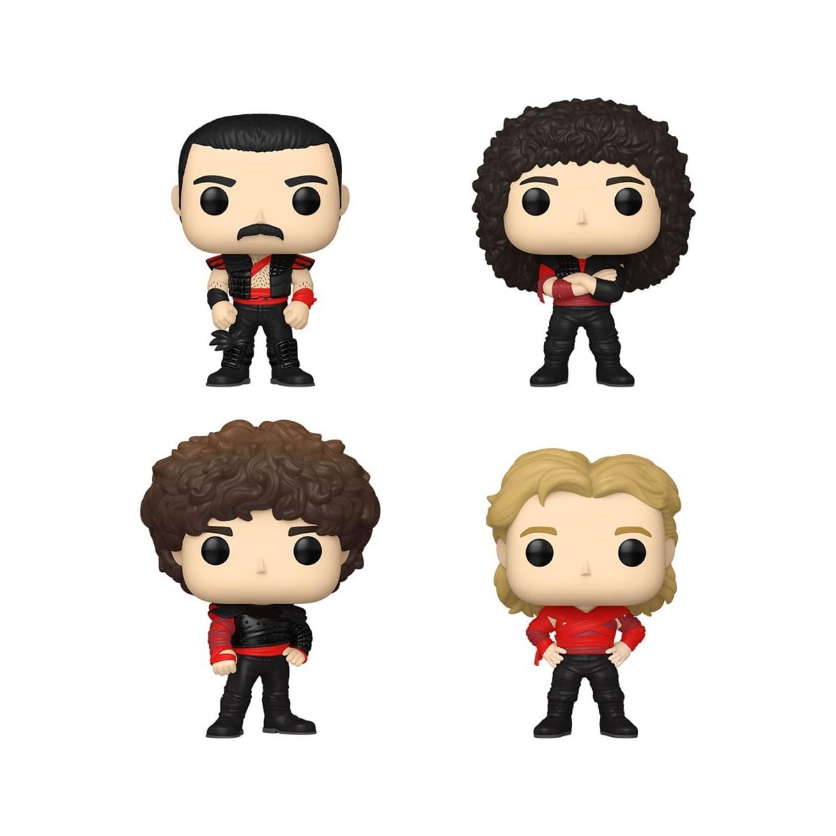 4-Pack Freddie Mercury / Brian May / John Deacon / Roger Taylor