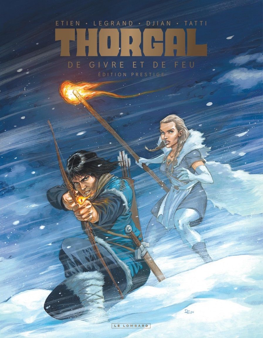 THORGAL SAGA - T04 - THORGAL SAGA - DE GIVRE ET DE FEU - ÉDITION PRESTIGE + PRINT EXCLUSIF PULP'S OFFERT