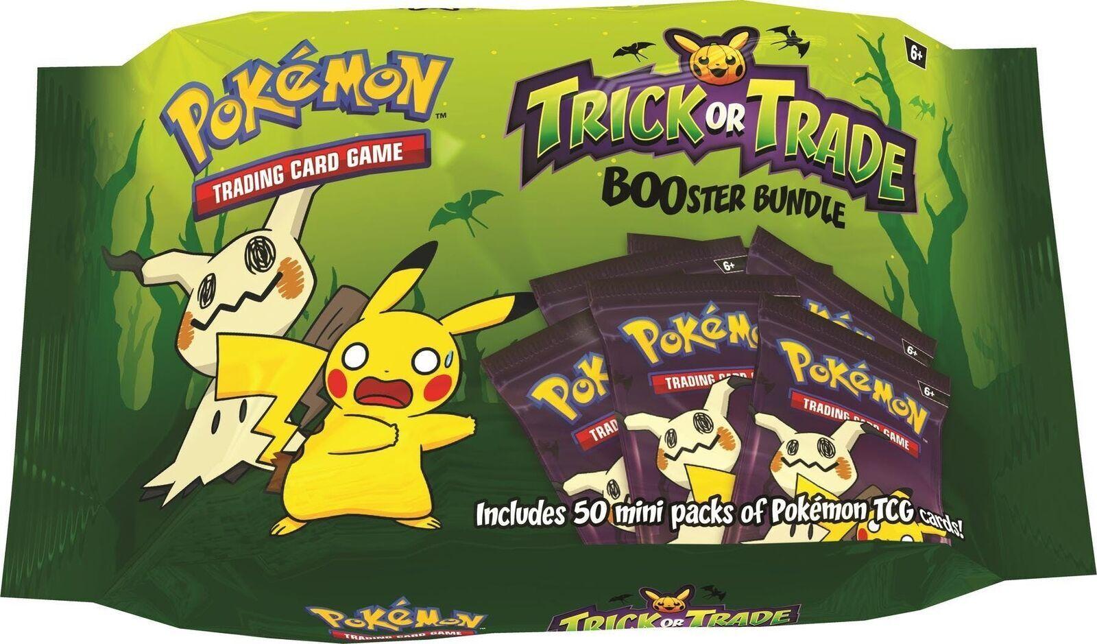 Bundle de 50 Boosters Pokemon Trick Or Trade (Anglais)