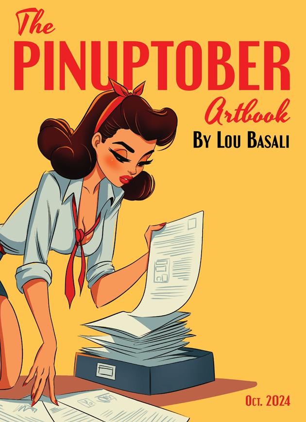 THE PINUPTOBER ARTBOOK BY LOU BASALI