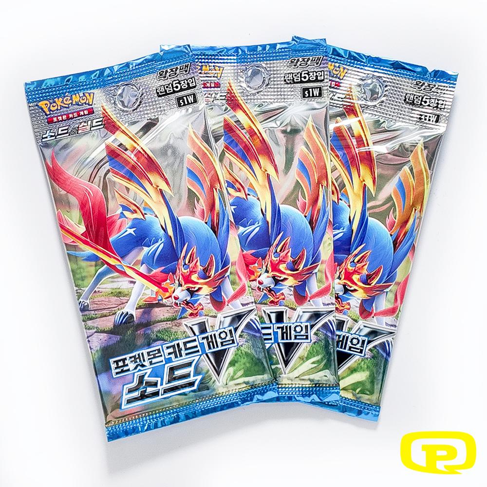 BOOSTER POKEMON CORÉEN S1W SWORD