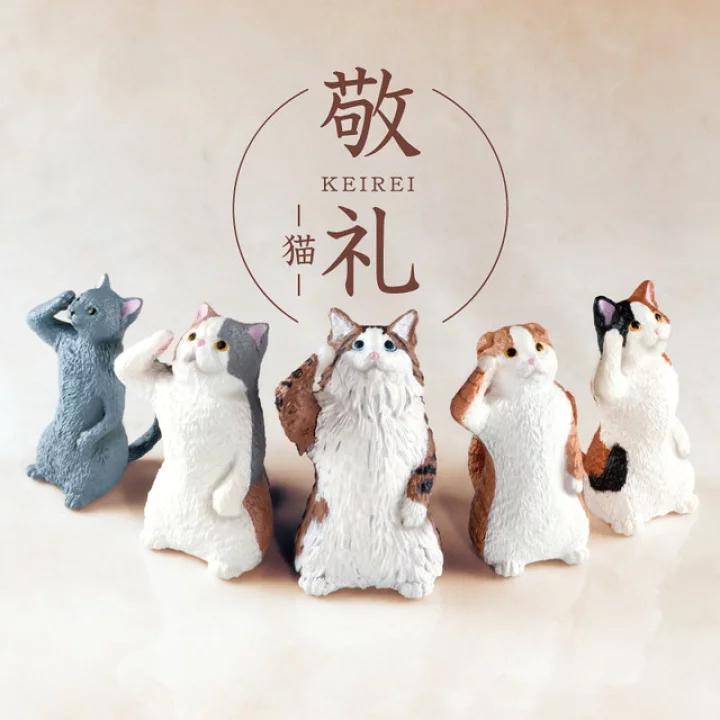 Yell Saluting Cat Blind Box