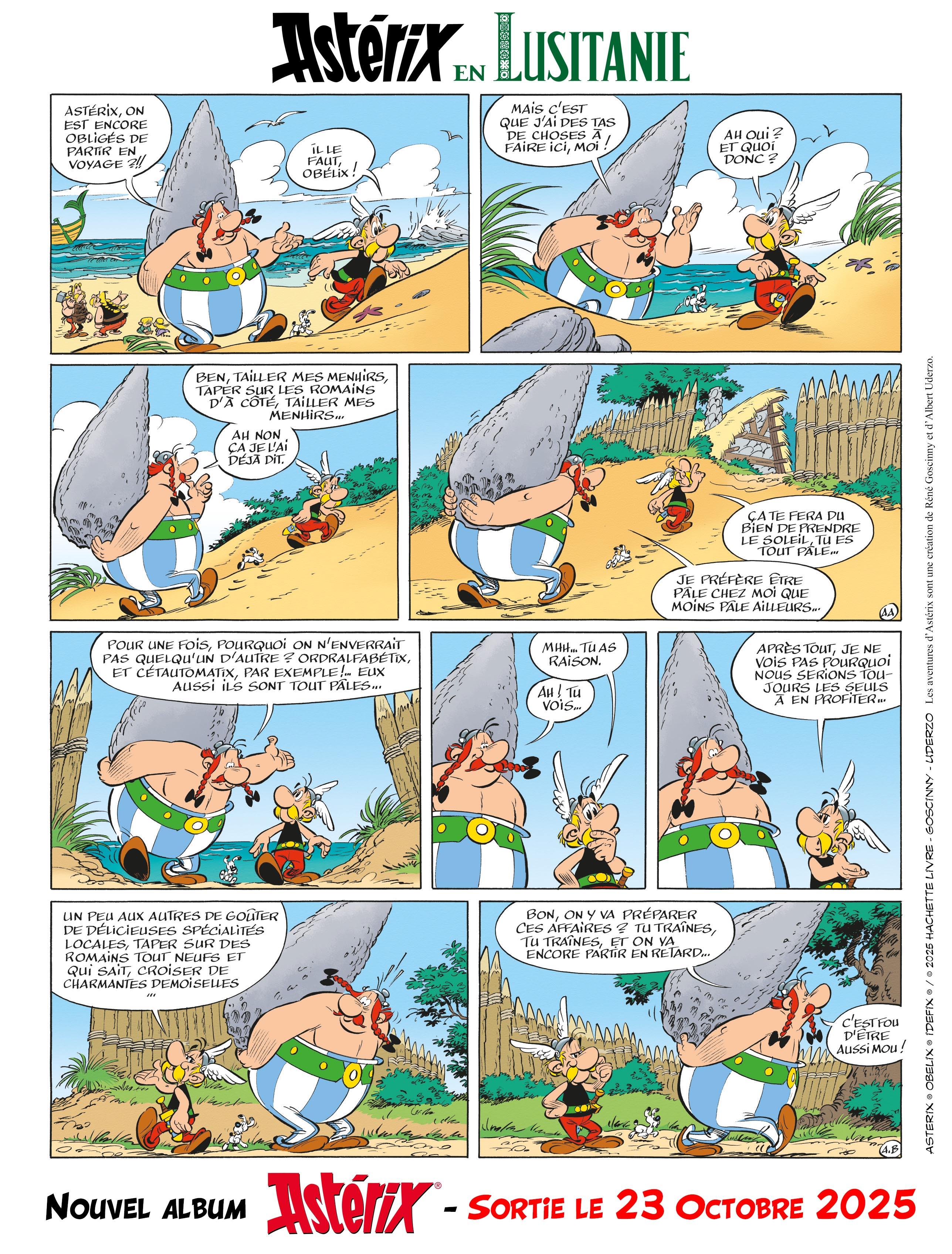 ASTERIX TOME 41 - EDITION LUXE - ASTERIX EN LUSITANIE