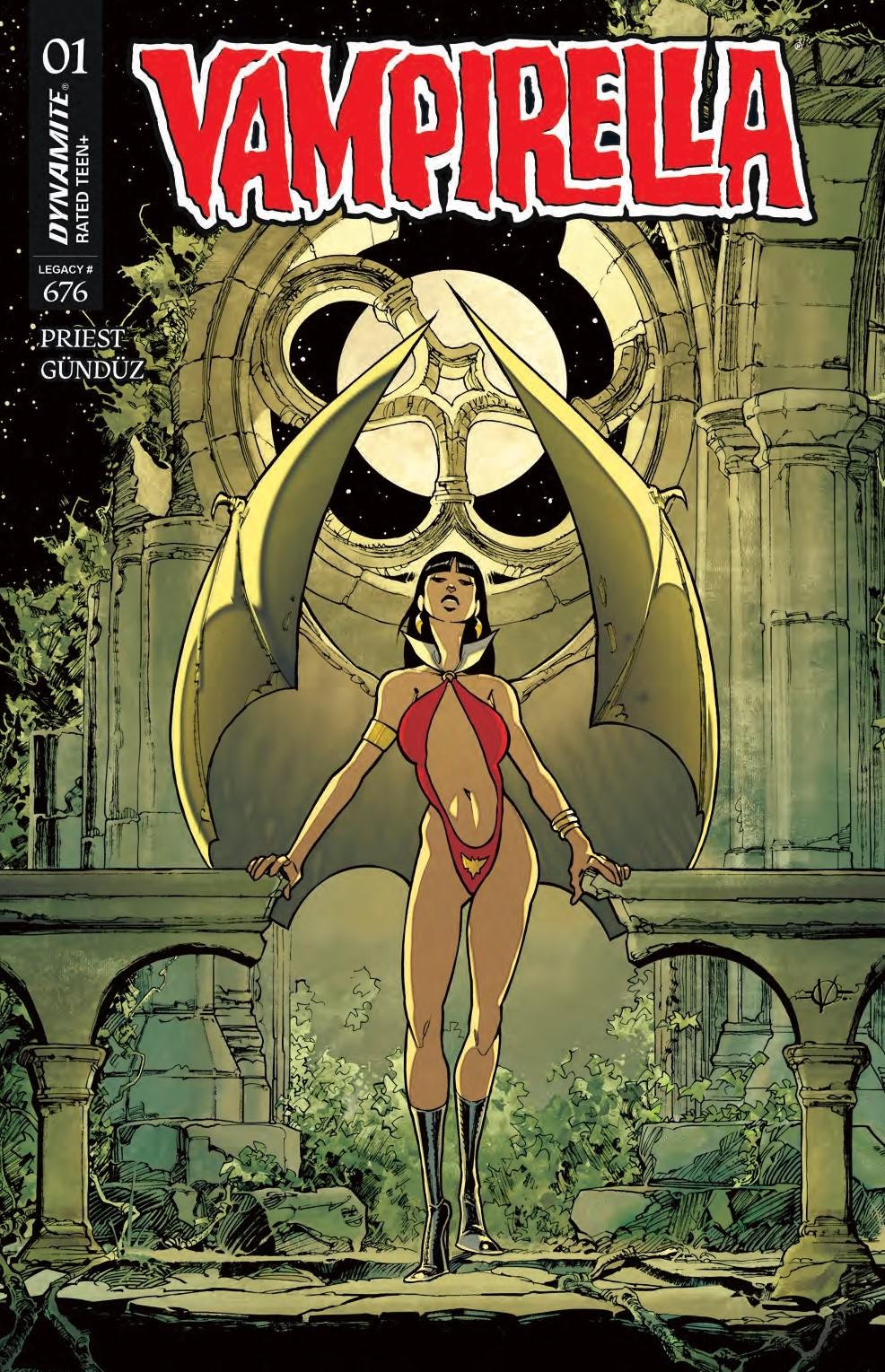 VAMPIRELLA (2025) #1 OLIVIER VATINE LCCAF PULP'S EXCLUSIVE VARIANT - SIGNED