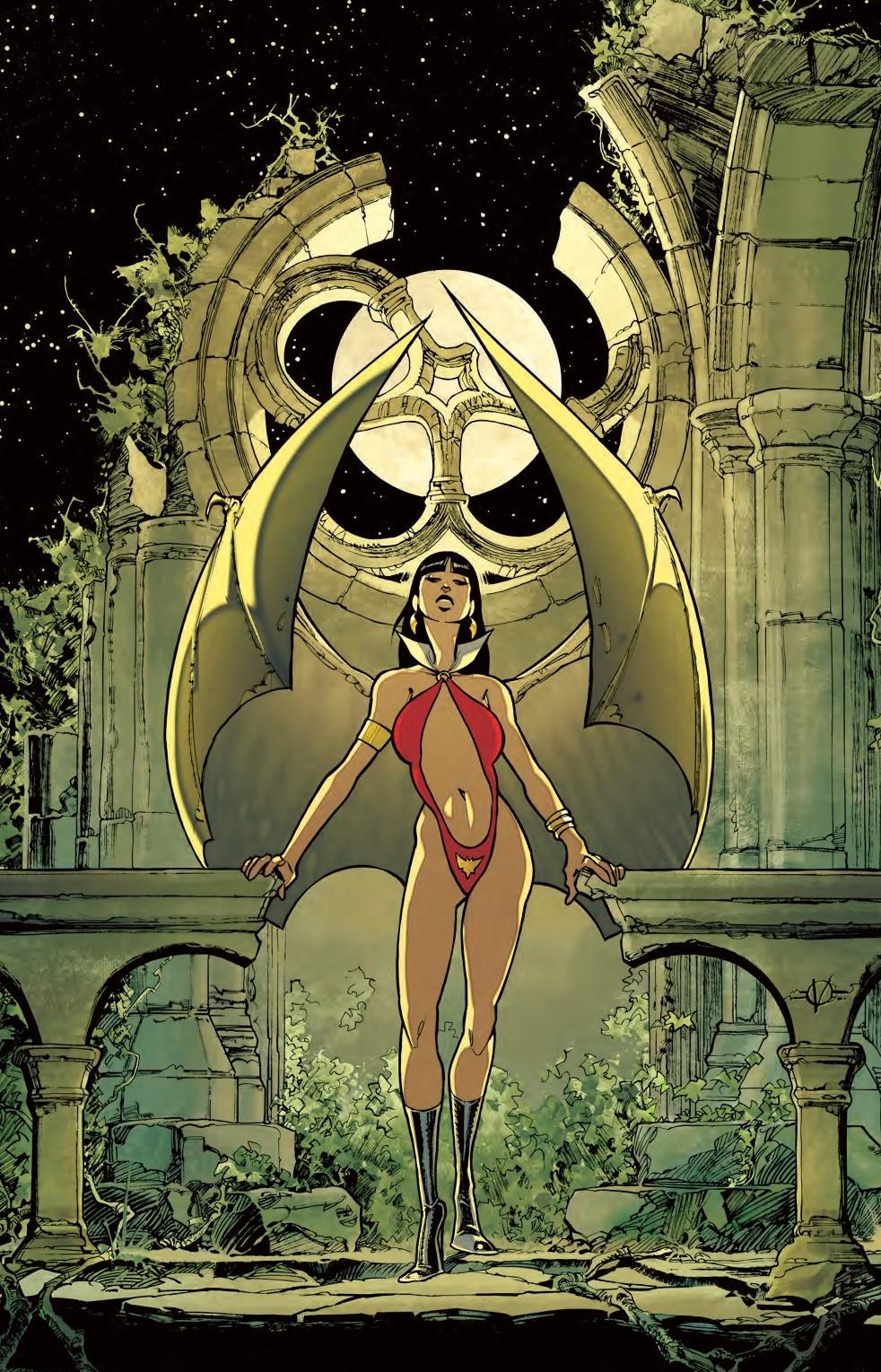 VAMPIRELLA (2025) #1 OLIVIER VATINE PULP'S / LCCAF EXCLUSIVE VARIANT VIRGIN ED LIMITED TO 100 - SIGNED