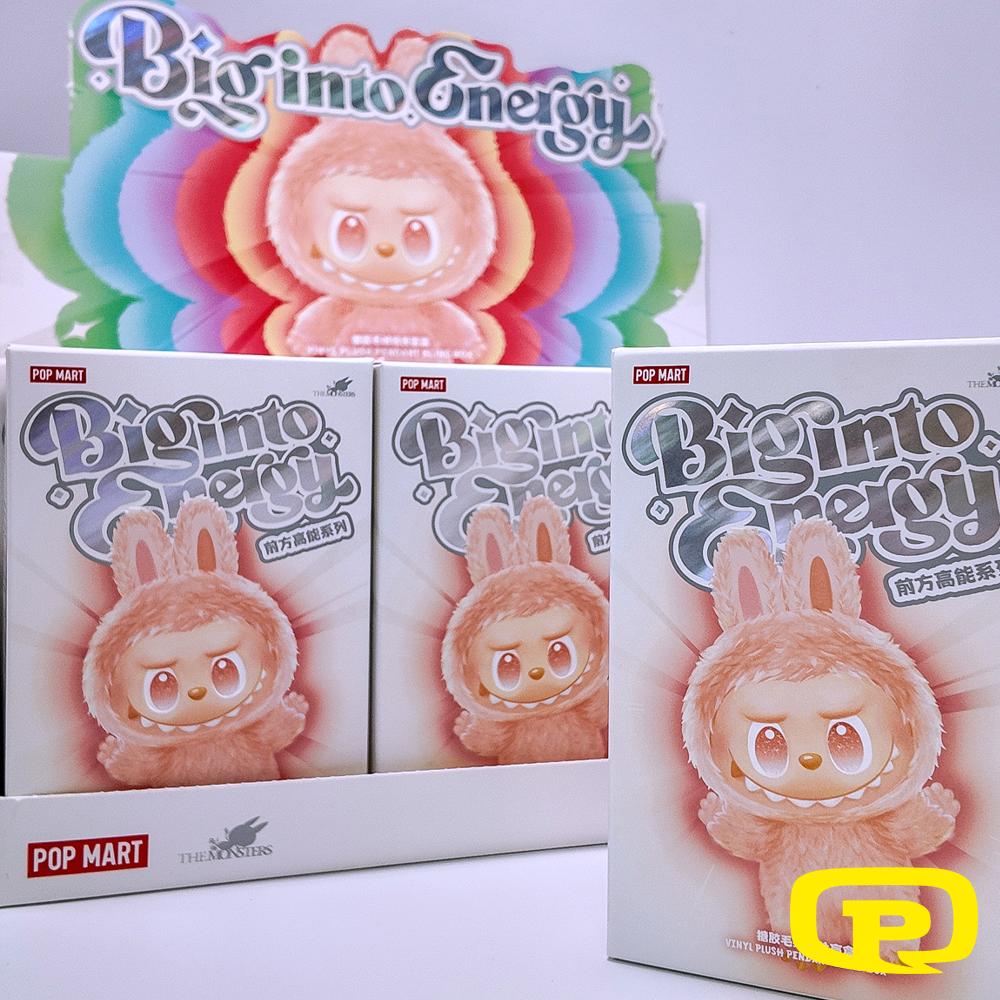 POP MART X THE MONSTERS LABUBU BIG INTO ENERGY PLUSH KEYCHAIN